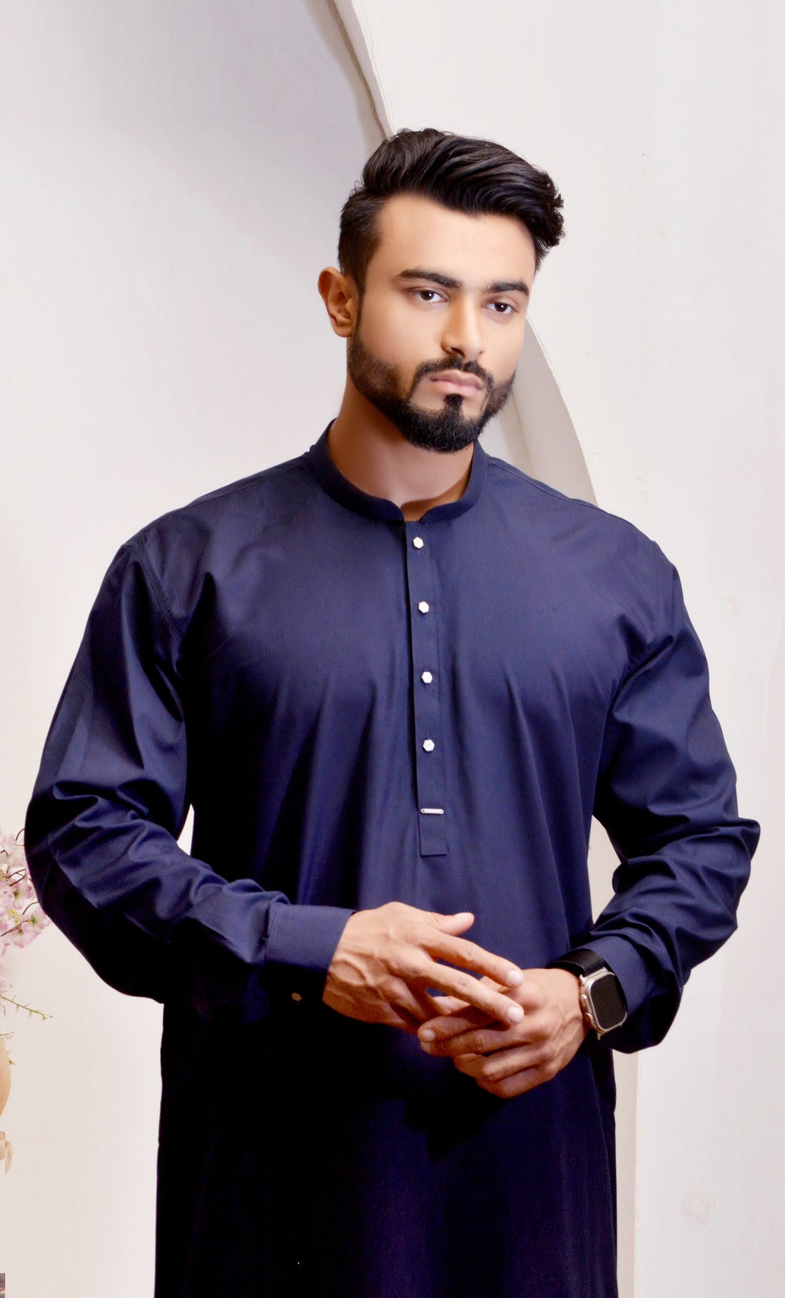 Navy Blue Kurta pajama