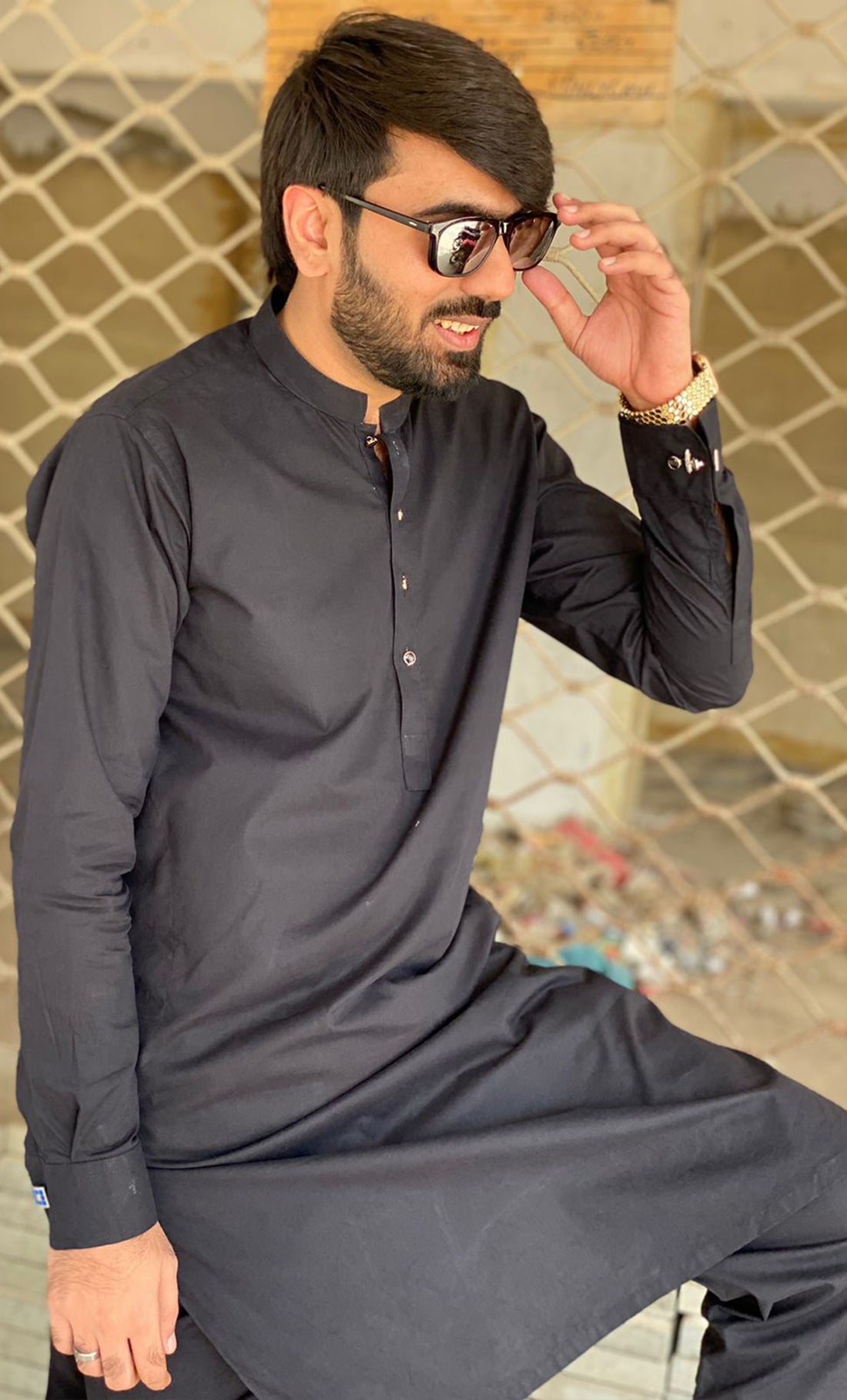 Black Kurta Pajama