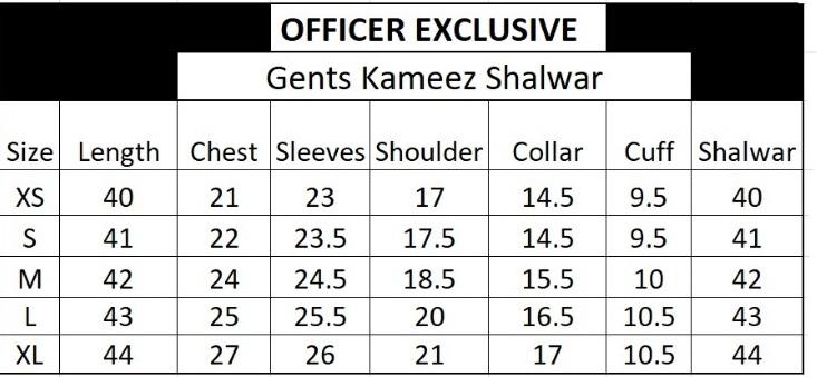 Golden Karai Ban Collar | Shalwar Kameez freeshipping - OfficerExclusive